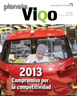 Compromiso por la competitividad - PSA - Site Vigo