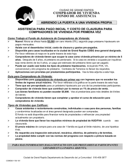 HAF Informational Document - Spanish