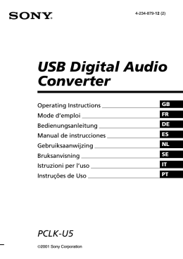 USB Digital Audio Converter