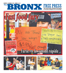 Fast food fury - The Bronx Free Press