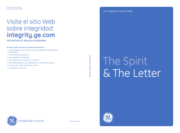 The Spirit & The Letter