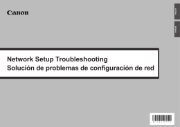 Solución de problemas de configuración de red Network Setup