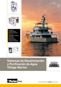 Sistemas de Desalinización y Purificación de Agua Village Marine
