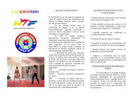 taekwondo ect - English College Talagante