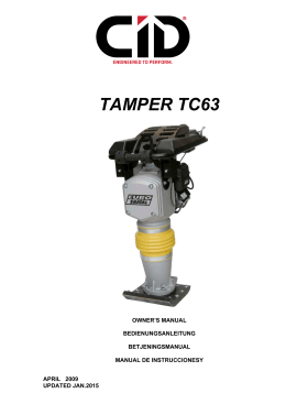 TAMPER TC63