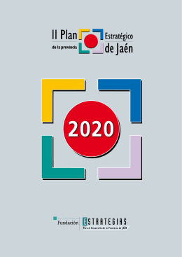 II Plan Estratégico de la provincia de Jaén, 2020 pdf de18,4 Mb