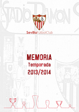 MEMORIA - Sevilla FC
