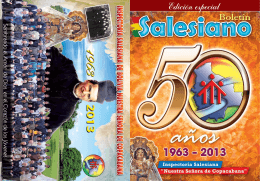 50 años - Salesianos de Bolivia