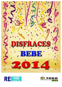 DISFRACES BEBE 2014