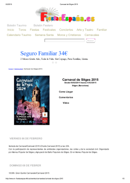 Seguro Familiar 34€ - Ajuntament de Sitges