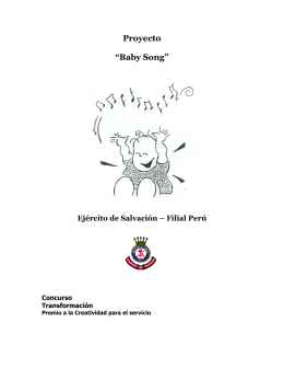 Proyecto “Baby Song”