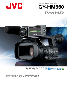 GY-HM650 - IDCromVideo