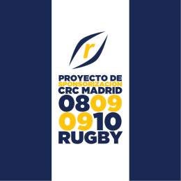 CRC MADRID - Tu patrocinio