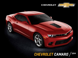 CHEVROLET CAMARO® - Chevrolet México