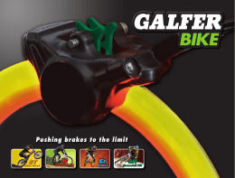 catálogo galfer bike