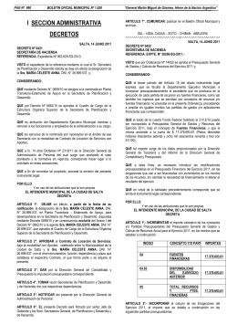 Descargar Boletín Oficial - Gobierno de la Ciudad de Salta