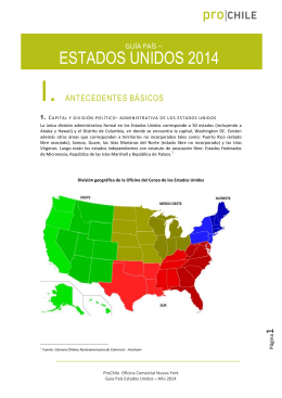 Guía País Estados Unidos 2014