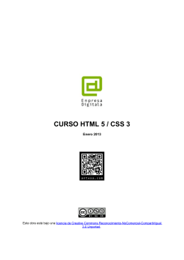 Manual intro CSS3 - Enero 2013