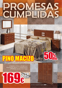PINO MACIZO - Factory del mueble