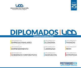 DIPLOMADOS - Educación Ejecutiva UDD