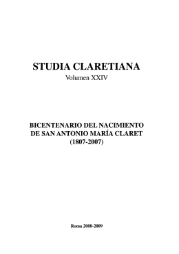 STUDIA CLARETIANA - Llibreria Claret