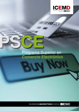 Programa Superior en Comercio Electrónico
