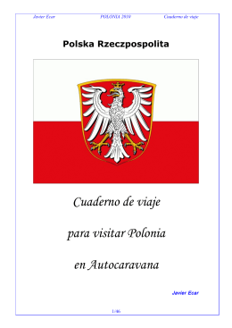 Cuaderno de viaje a Polonia