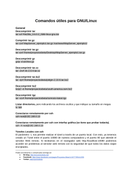 Documento de comandos útiles para GNU/Linux