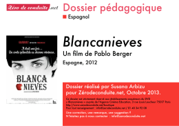 Blancanieves - Cinéma Alain Resnais