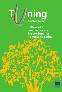 Tuning América Latina - Reflexões e perspectivas do Ensino