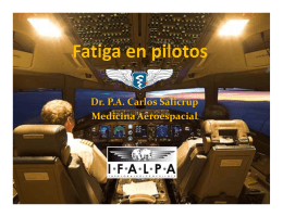 Dr. P.A. Carlos Salicrup Medicina Aeroespacial