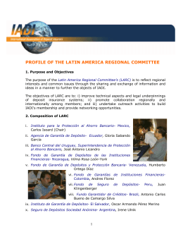 profile of the latin america regional committee