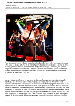 Thin Lizzy + Supersuckers - Barakaldo (Rockstar Live 29-1-11)