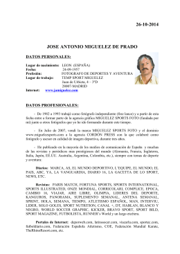 Biografía - Jose Antonio MIGUELEZ