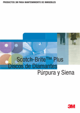 Catálogo Discos de diamantes Púrpura y Siena