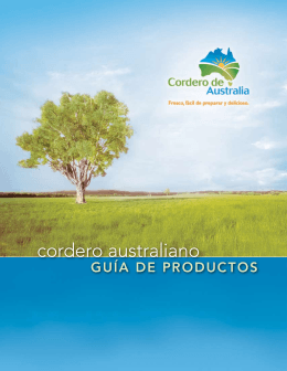 cordero australiano - Australian Meat & Livestock