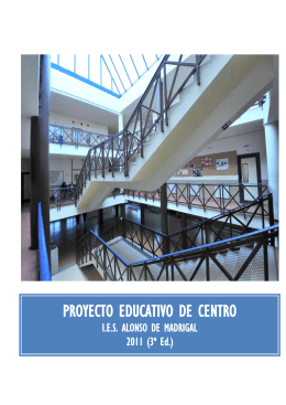 Proyecto Educativo - IES Alonso de Madrigal