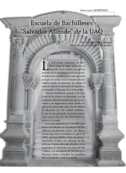"Salvador Allende" de la UAQ - Colegio de Ciencias y Humanidades