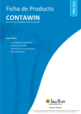 Ficha de Producto ContaWin