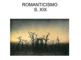 ROMANTICISMO S. XIX
