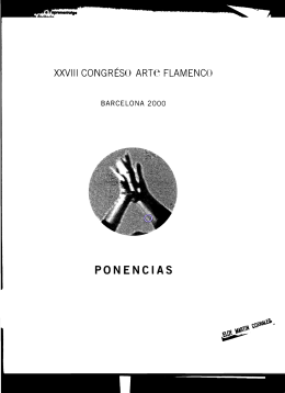 PONENCIAS - Archivo de la Frontera