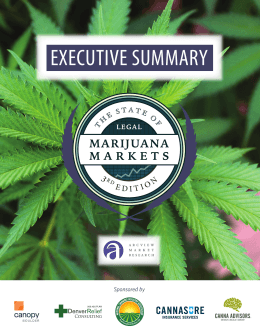 The State of Legal Marijuana Markets