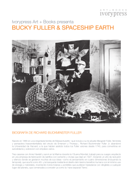 Perfil biográfico de Buckminster Fuller