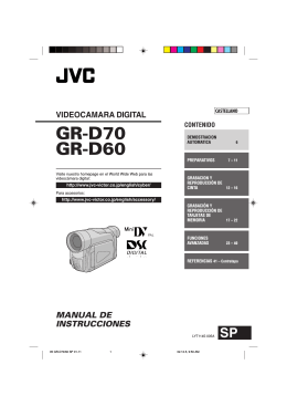 GR-D70 GR-D60 - Instructions Manuals