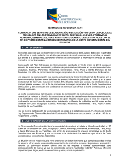 Se adjunta documento - Corte Constitucional del Ecuador