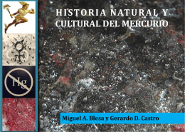 Historia natural y cultural del mercurio