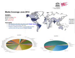 Media Coverage: June 2014