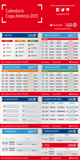 Fixture copa america 2015 pdf