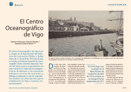El Centro Oceanográfico de Vigo