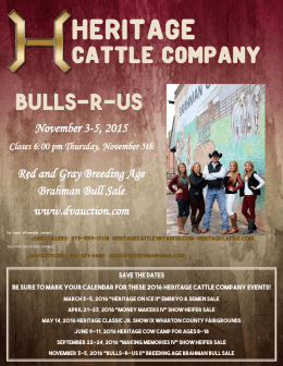 View PDF Catalog - Heritage Cattle Company